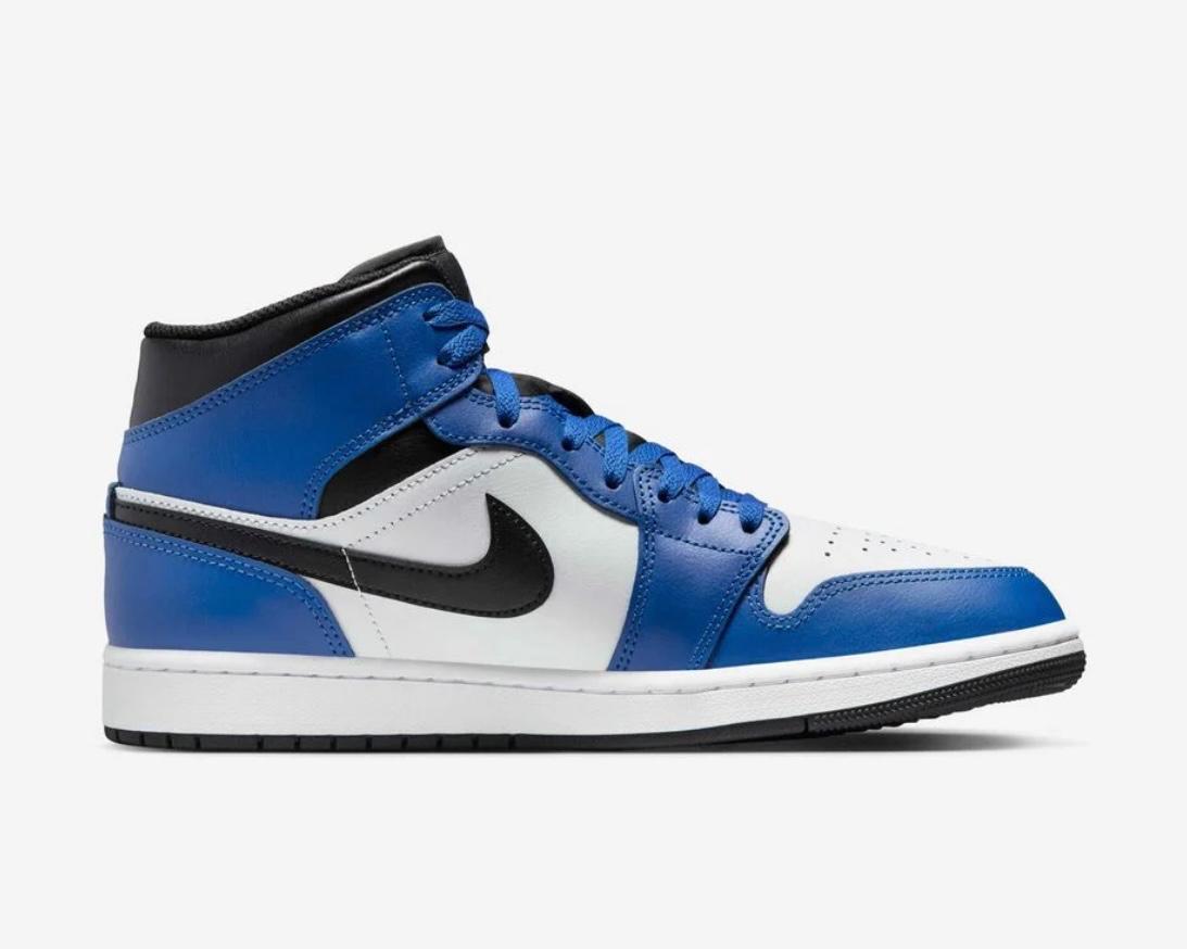 NIKE JORDAN 1 MID GAME ROYAL BLUE - Image 4