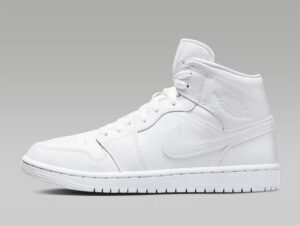 NIKE JORDAN 1 MID BLACK GREY